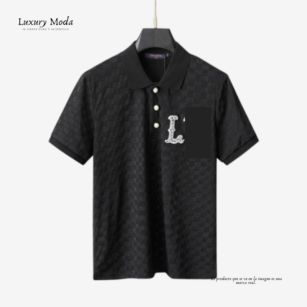 Camiseta Negra Luxury