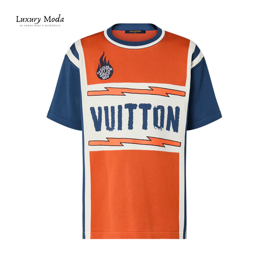 Camiseta Azul & Naranja