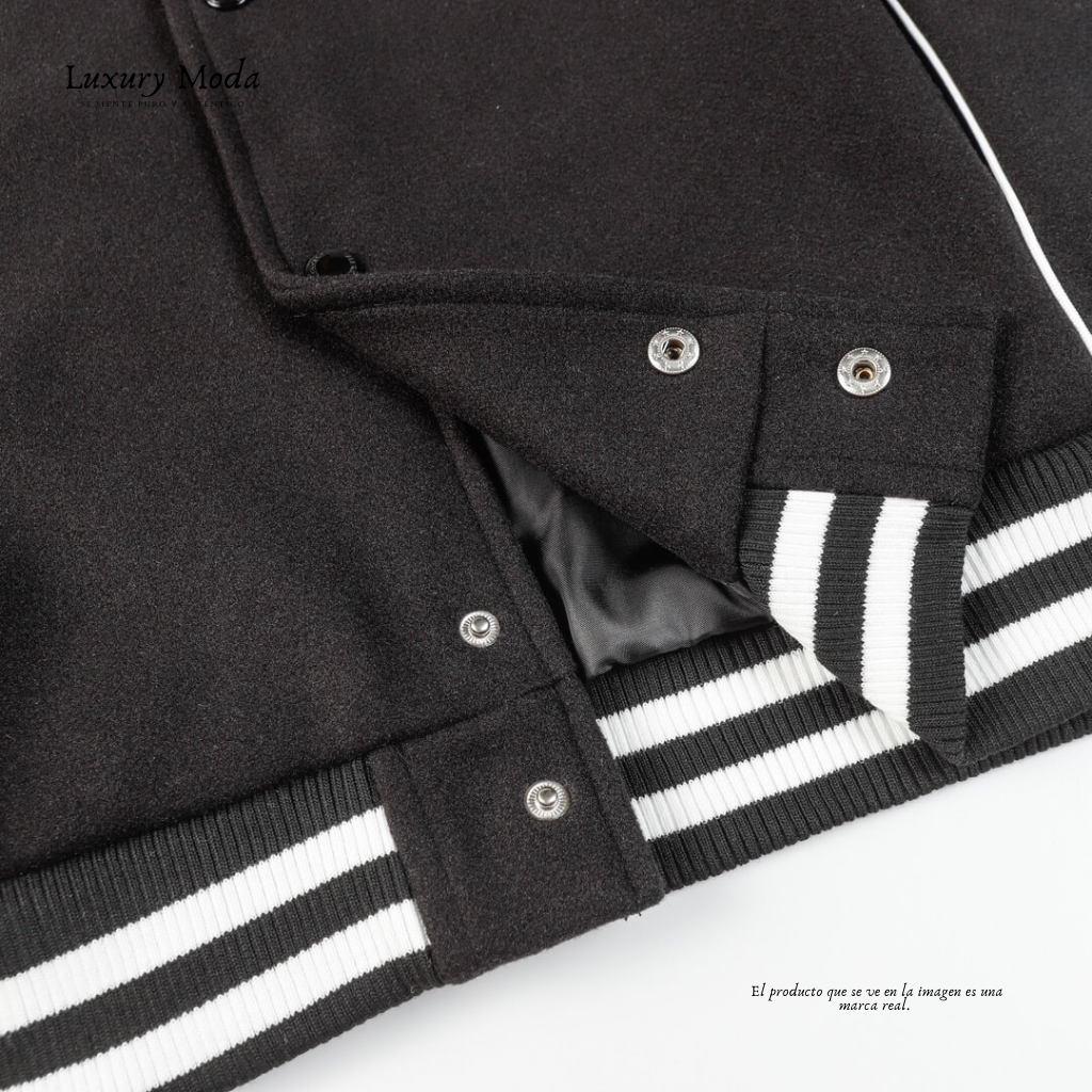 Chaqueta Elite Monogram Negra