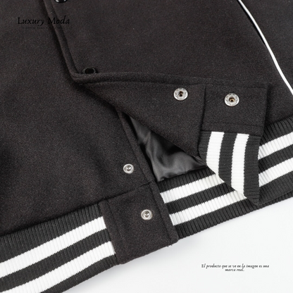 Chaqueta Elite Monogram Negra